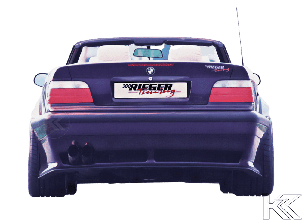 Rieger BMW E36 Vented Rear Bumper for Widebody