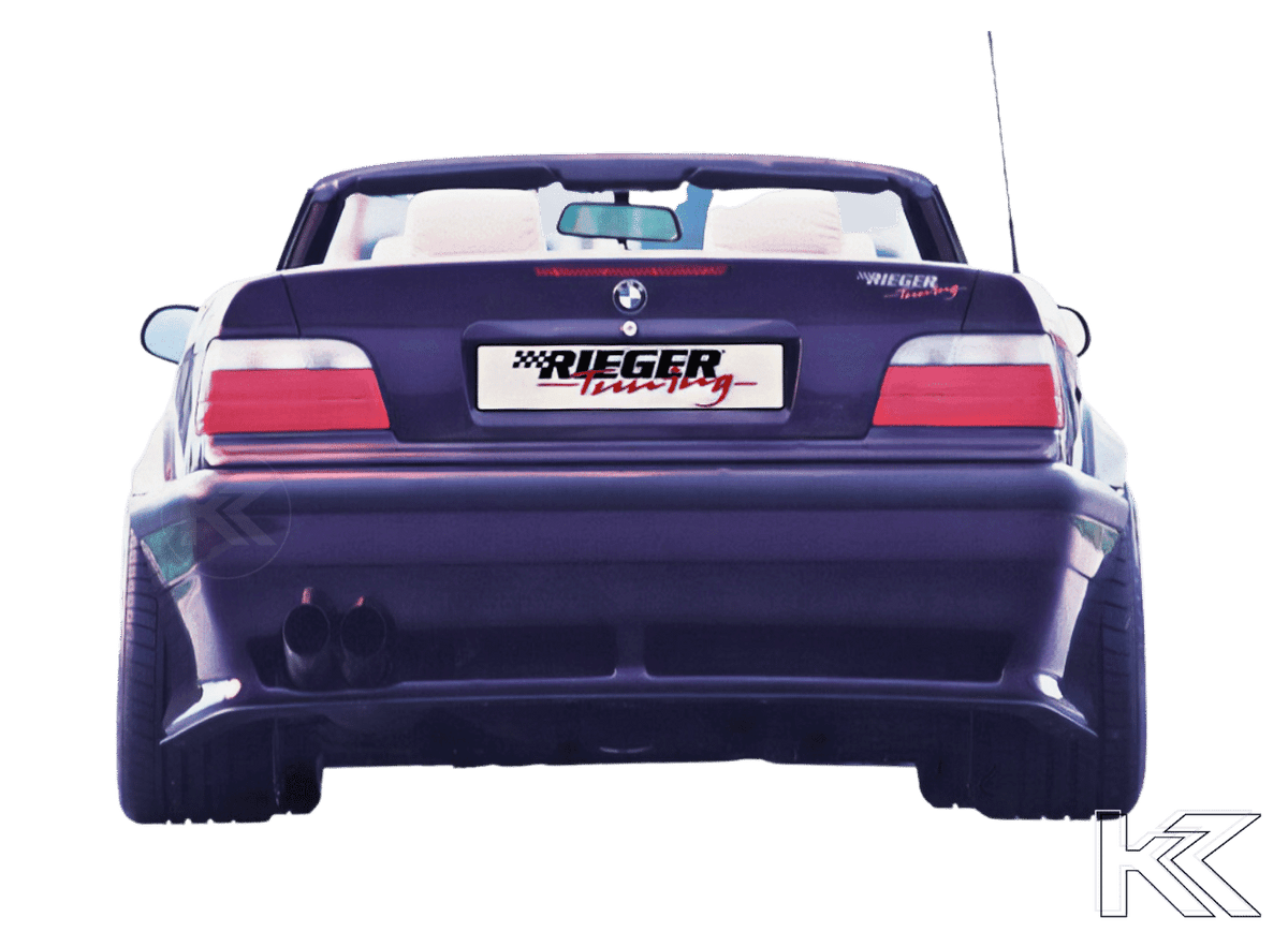 Rieger BMW E36 Vented Rear Bumper for Widebody