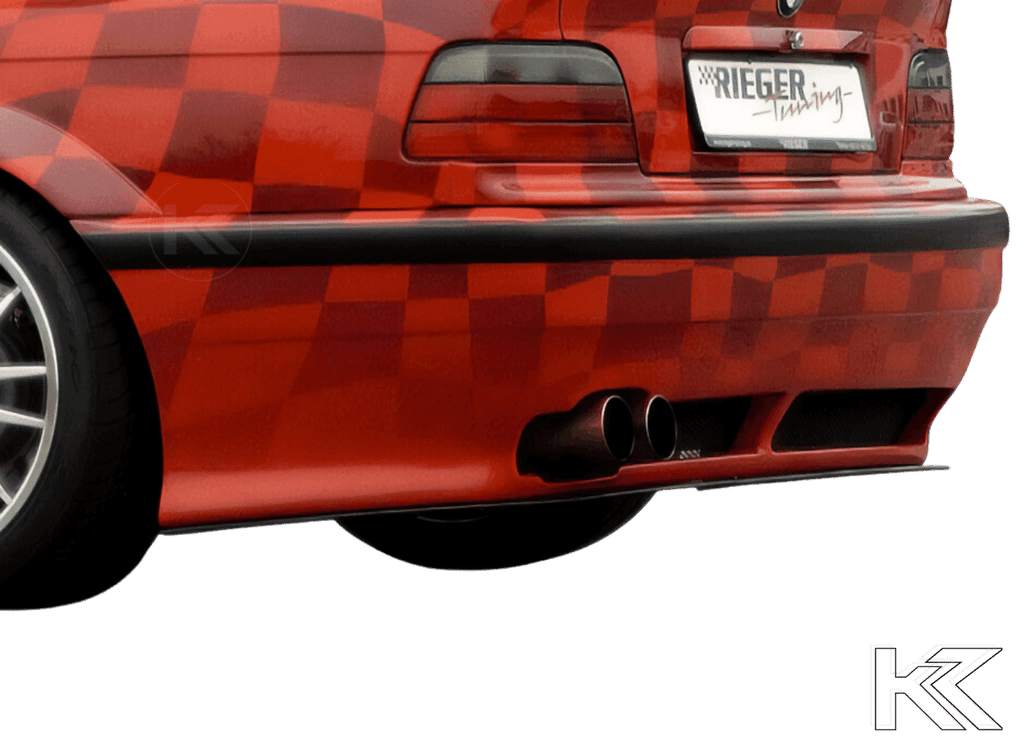 Rieger BMW E36 Vented Rear Bumper for Widebody