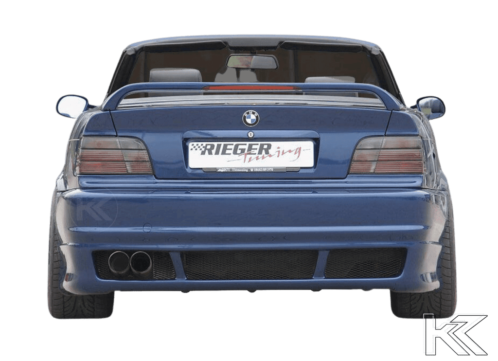 Rieger BMW E36 Vented Rear Skirt - E46 Look