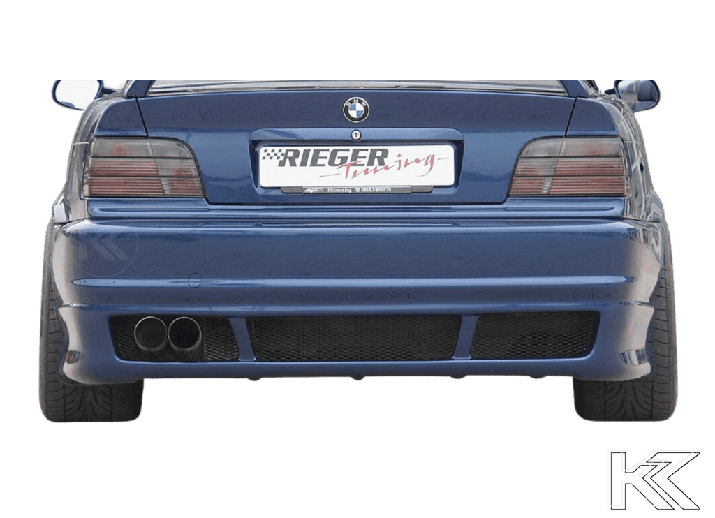 Rieger BMW E36 Vented Rear Skirt - E46 Look
