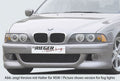 Rieger BMW E39 Sedan/Wagon Front Bumper