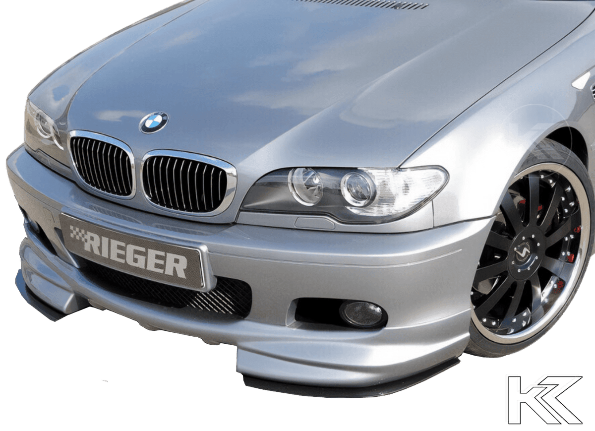 Rieger BMW E46 Front Splitter for Rieger Front Lip 50118