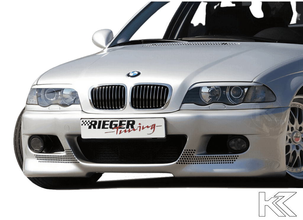 Rieger BMW E46 Sedan Front Bumper (Coupe, Convertible) Type 1
