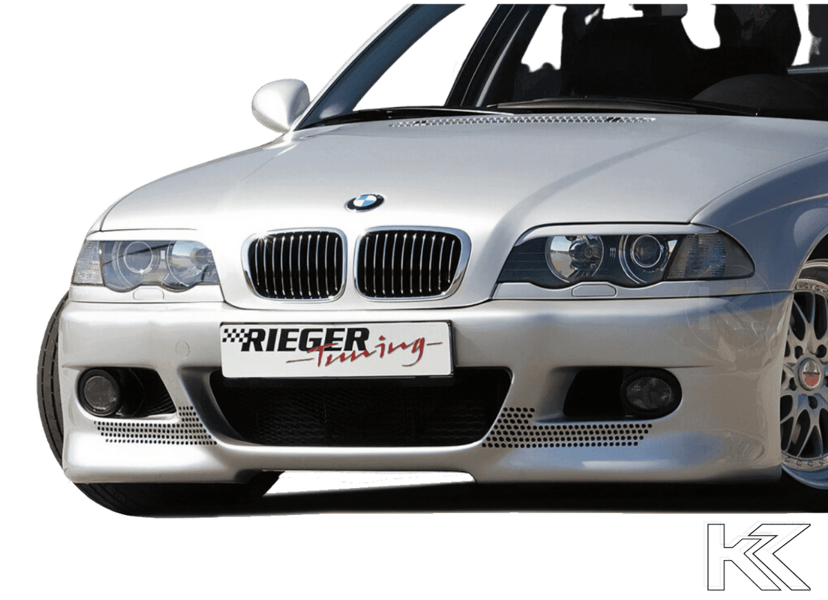 Rieger BMW E46 Sedan Front Bumper (Coupe, Convertible) Type 1