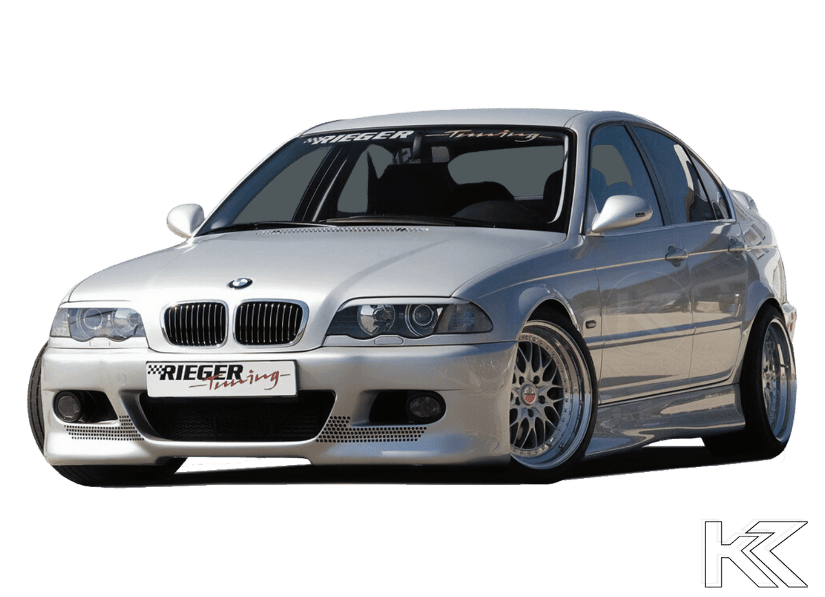 Rieger BMW E46 Sedan Front Bumper (Coupe, Convertible) Type 1