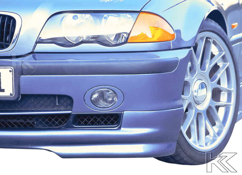 Rieger BMW E46 Sedan/Wagon Pre Facelift Front Lip V2