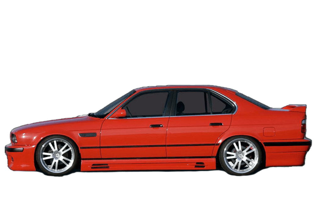 Rieger E34 Side Skirts - Vented Type 1