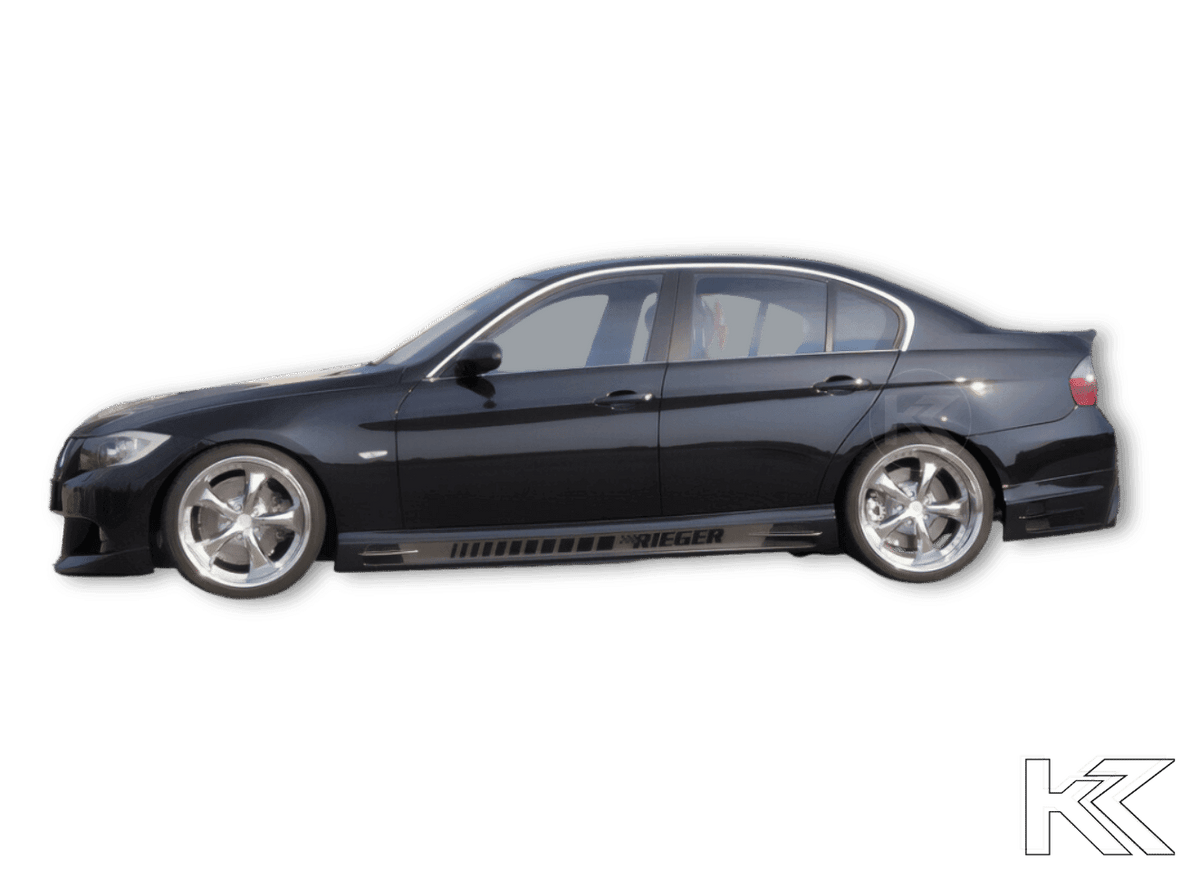 Rieger E90/91 Side Skirts - Vented Type 1