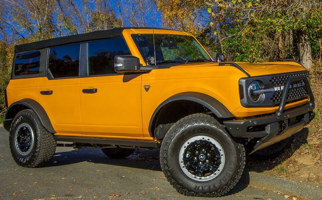 Smoked Sidemarker Overlays (Front Only) - 2021+ Bronco (ALL)