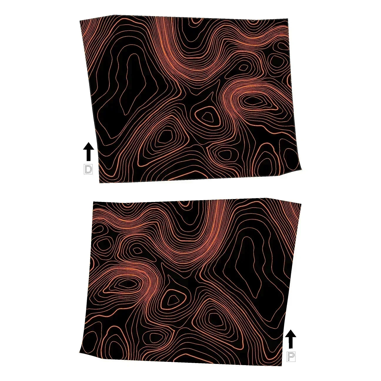 Topographic Glovebox Panel Protection - 2024+ Land Cruiser