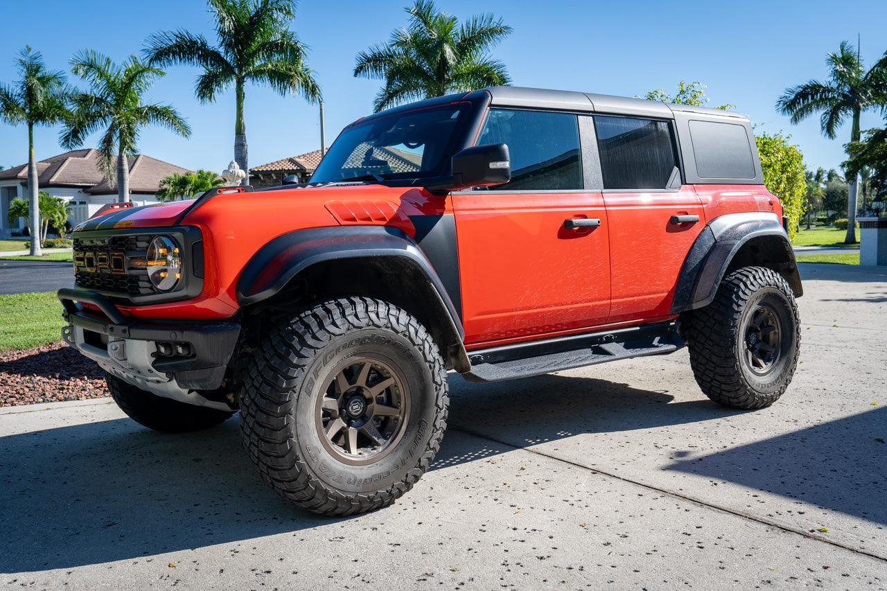 Solid Fender Overlays - 2022+ Bronco Raptor
