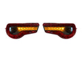 Special Edition Dark Smoke Honeycomb Tail Light Overlays - 2017-2021 Toyota 86 / Subaru BRZ