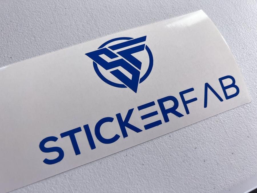 StickerFab 3x6 in Stickers (Pair) - Universal