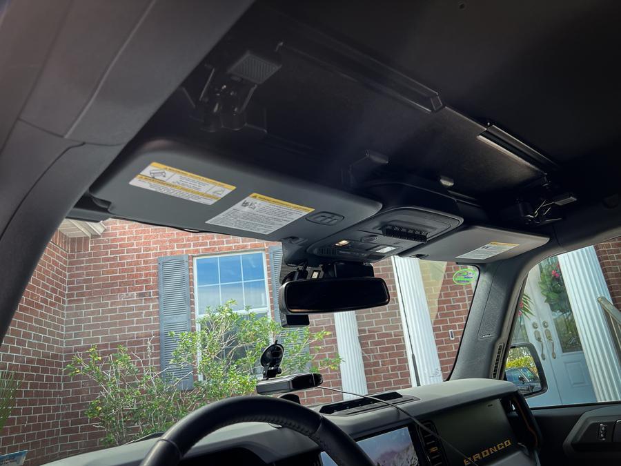 Sun Visor Warning Overlays - 2021+ Bronco Sport