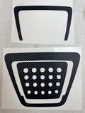 Carbon Fiber Reverse Lamp Overlay - 2020+ Supra