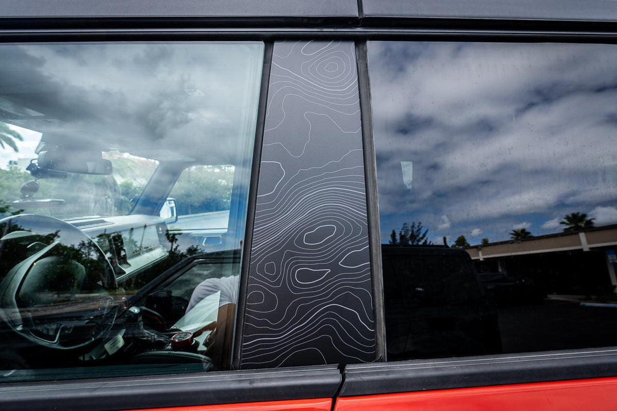 Topo B Pillar Protection Kit - 2021+ Bronco