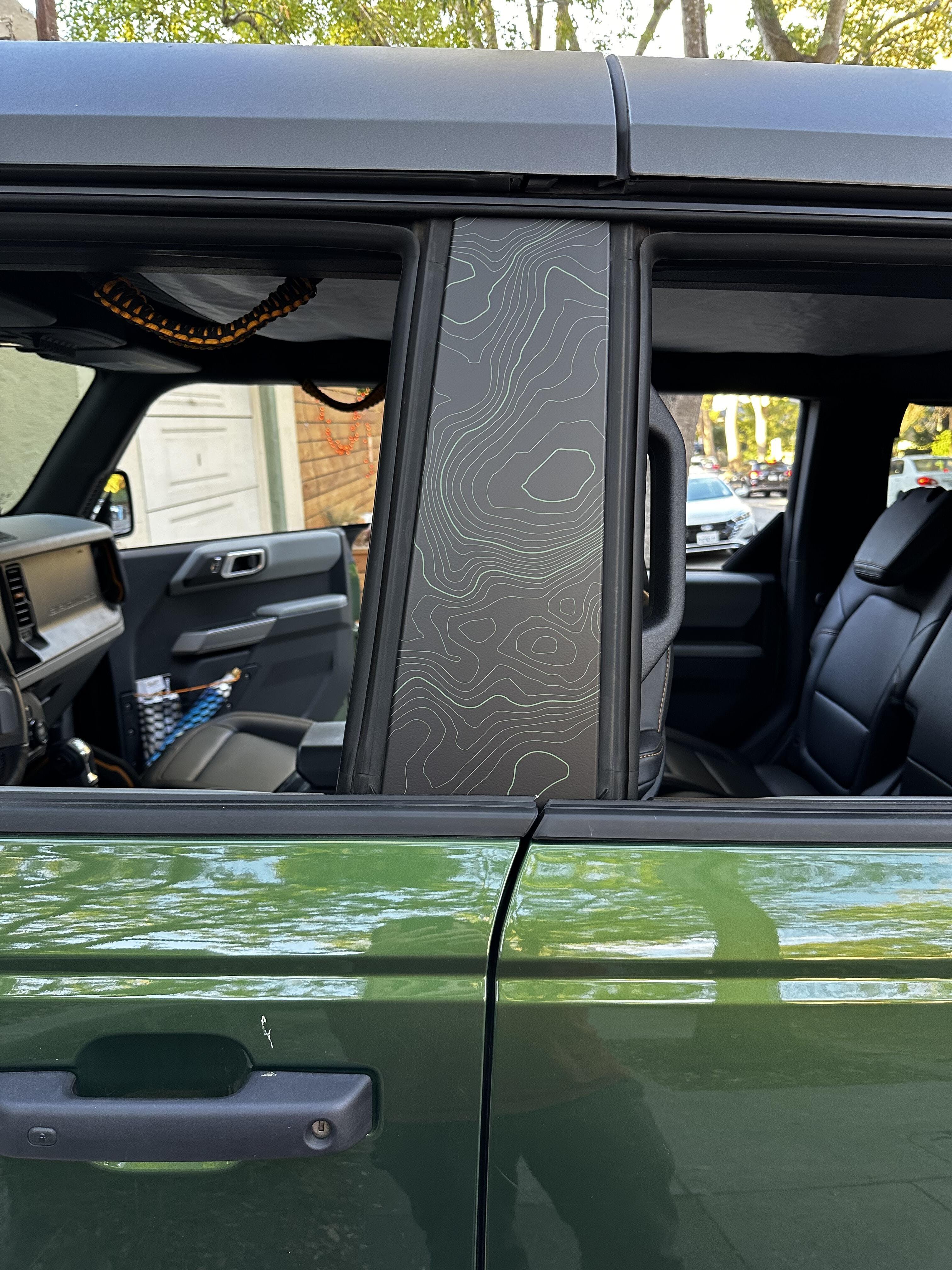 Topo B Pillar Protection Kit - 2021+ Bronco