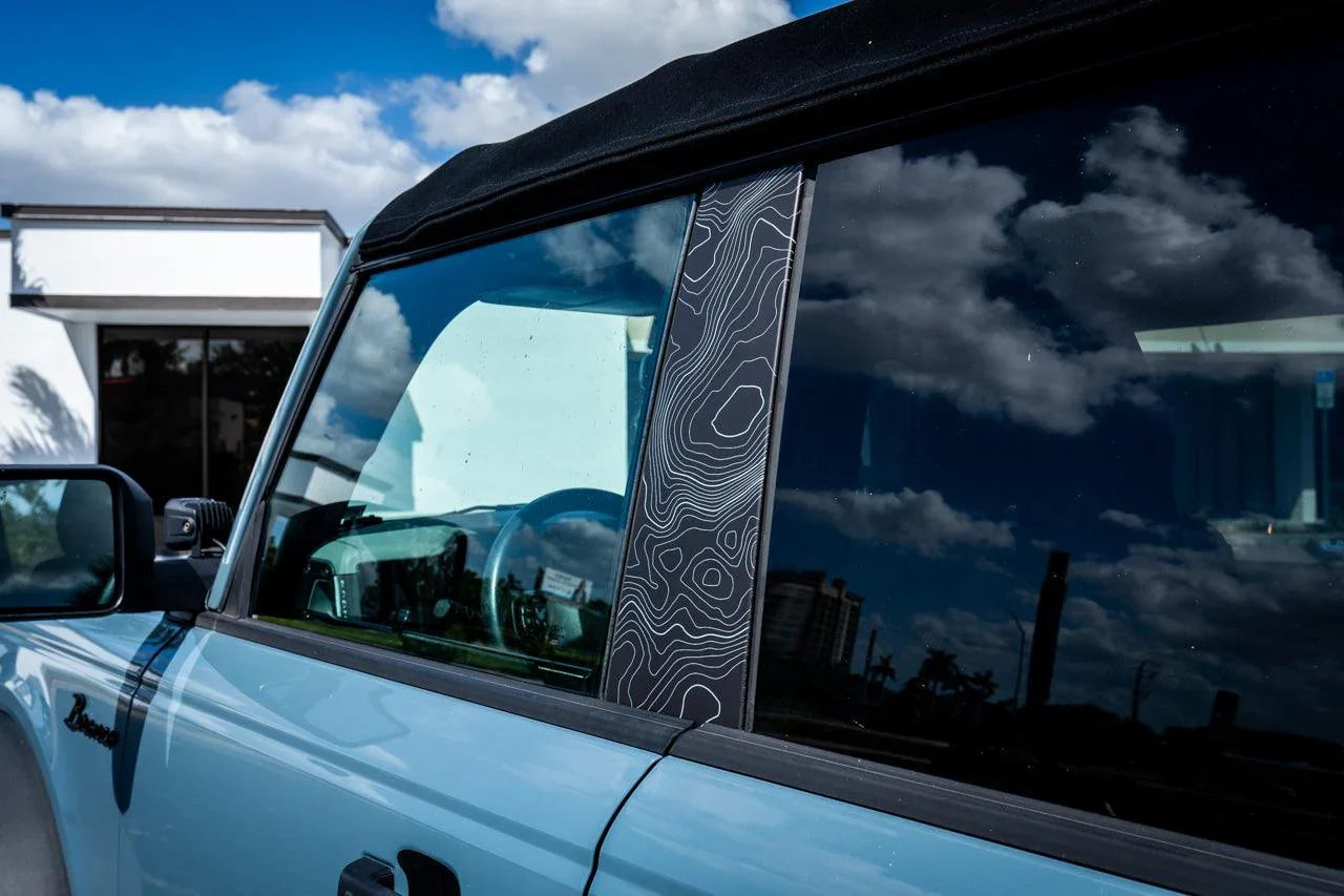 Topo B Pillar Protection Kit - 2021+ Bronco