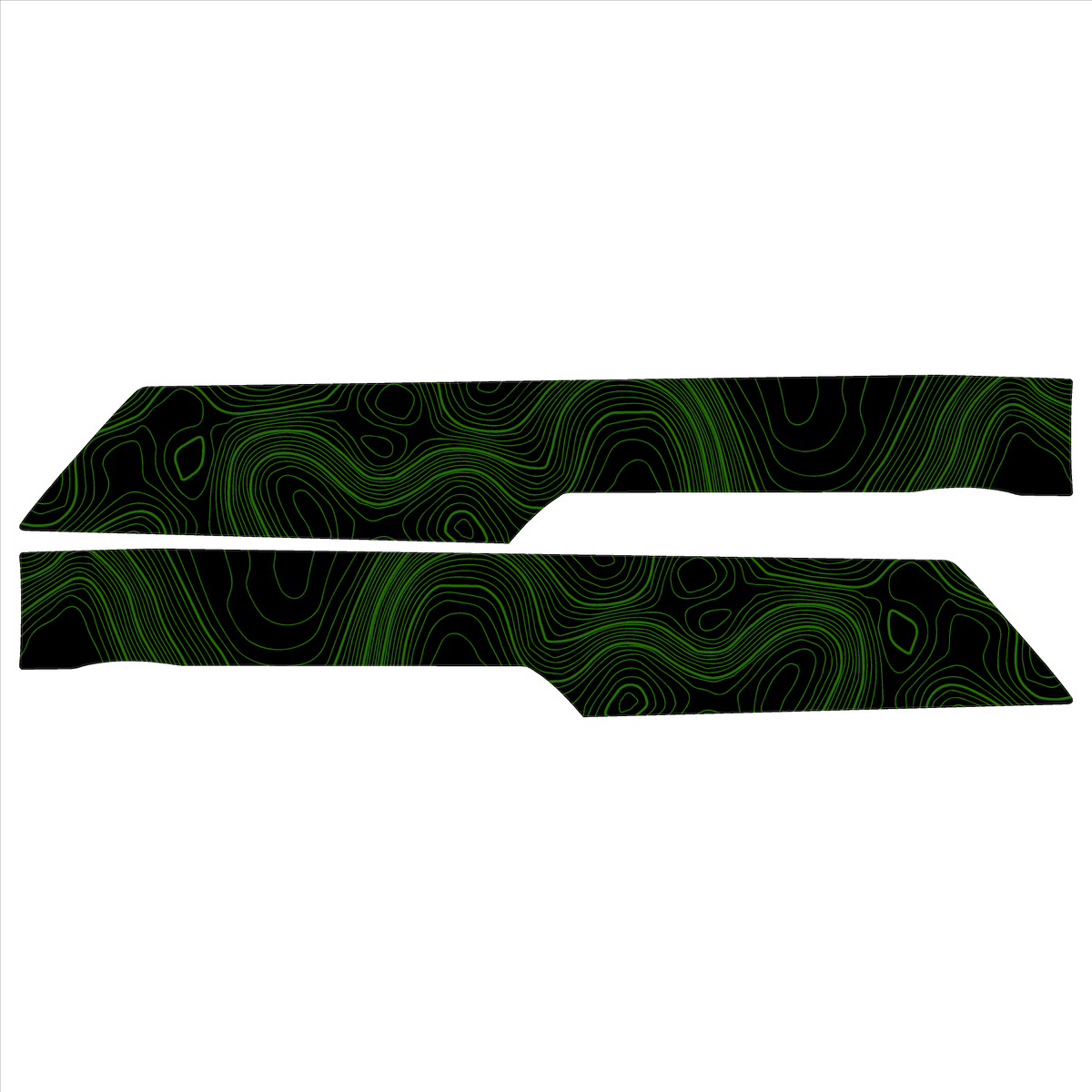 Topo Understeering Panel Overlay (Printed Series) - 2021-2022 Bronco (Type A)