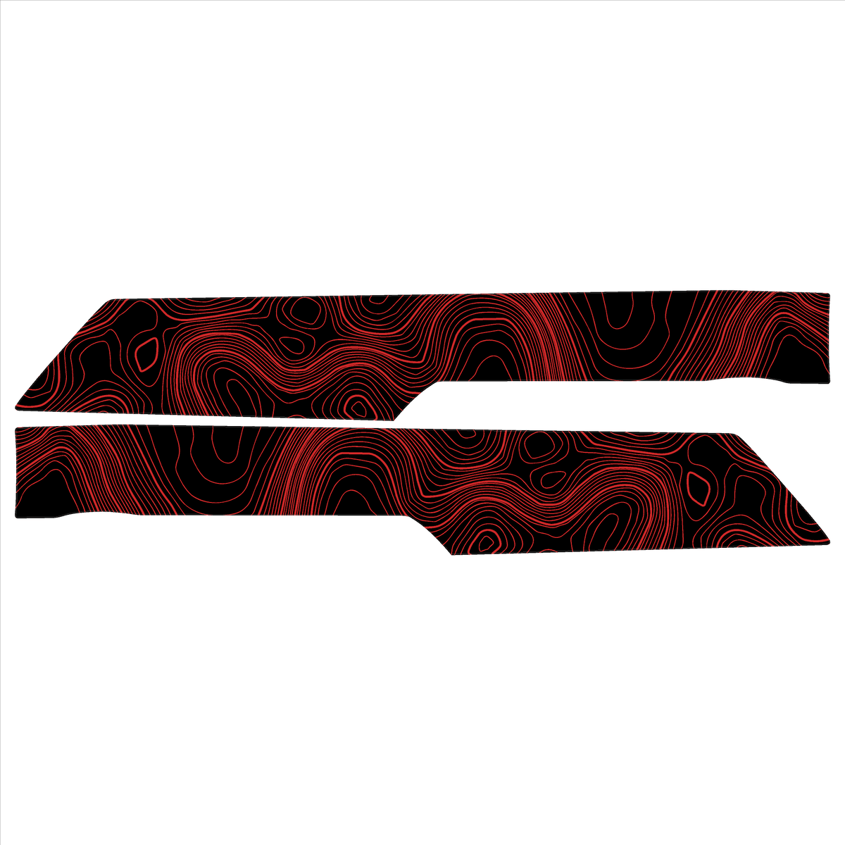 Topo Understeering Panel Overlay (Printed Series) - 2021-2022 Bronco (Type A)
