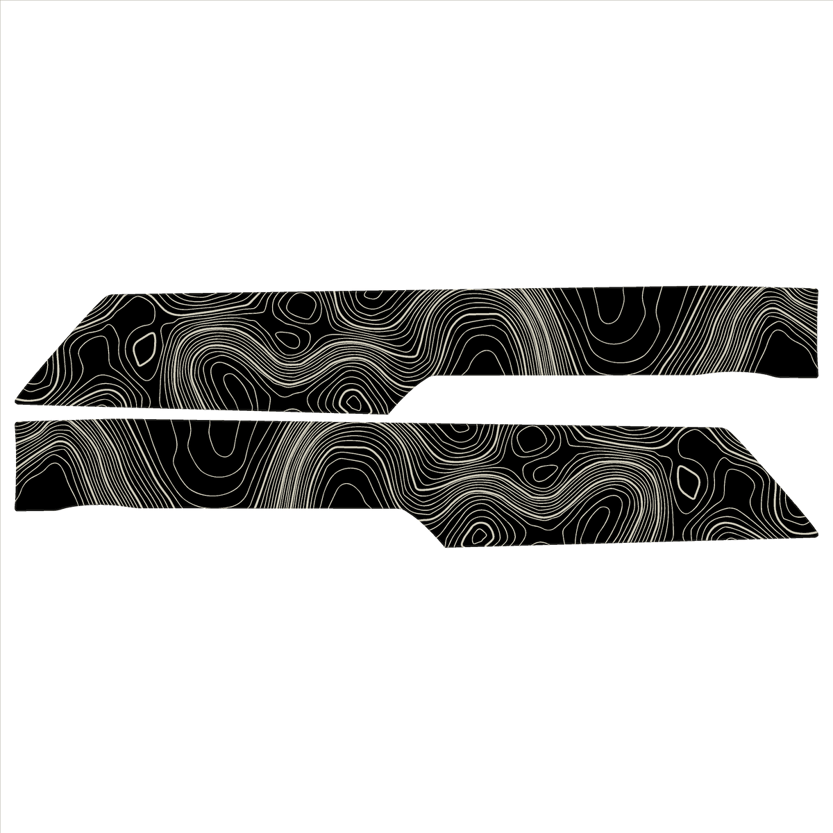 Topo Understeering Panel Overlay (Printed Series) - 2021-2022 Bronco (Type A)