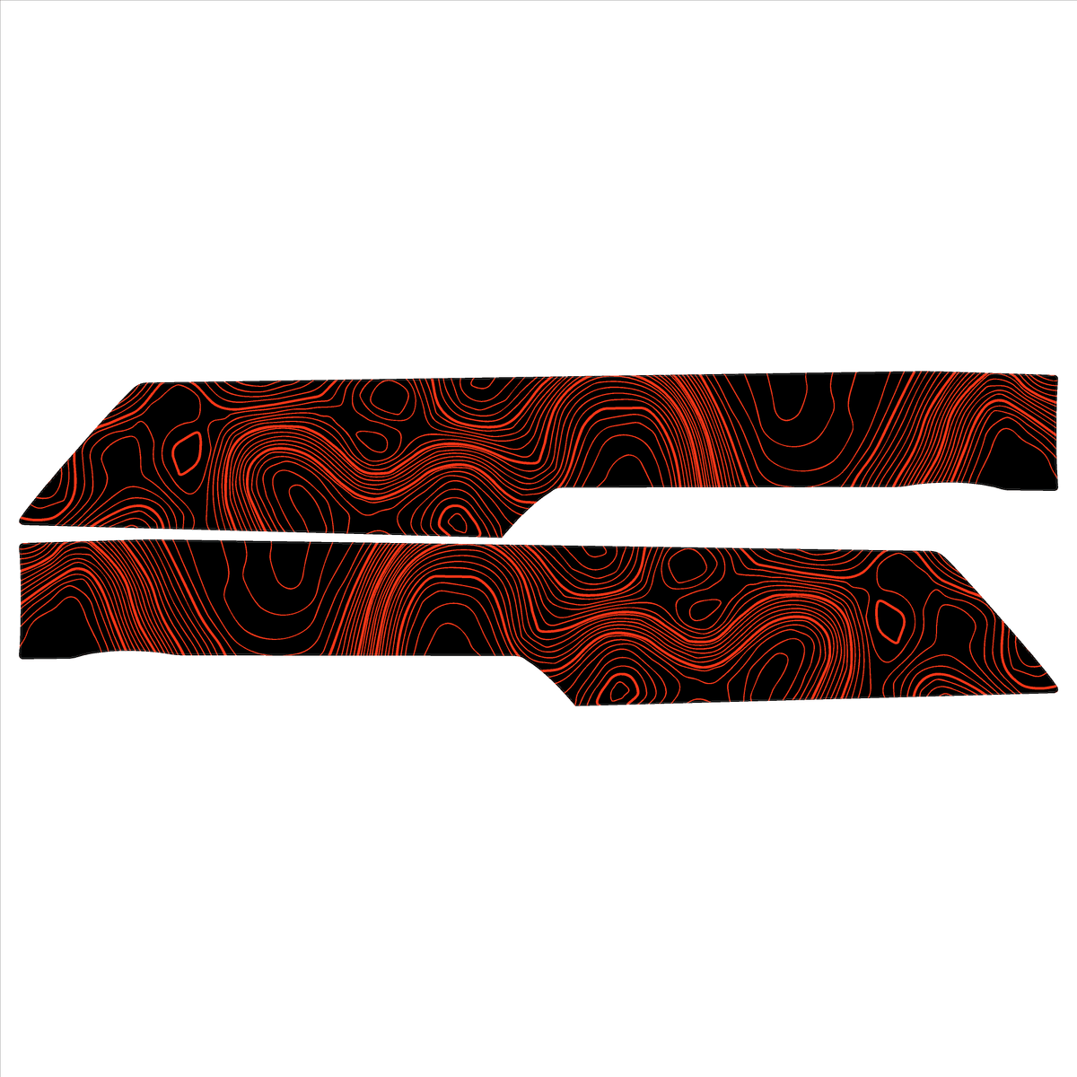 Topo Understeering Panel Overlay (Printed Series) - 2021-2022 Bronco (Type A)
