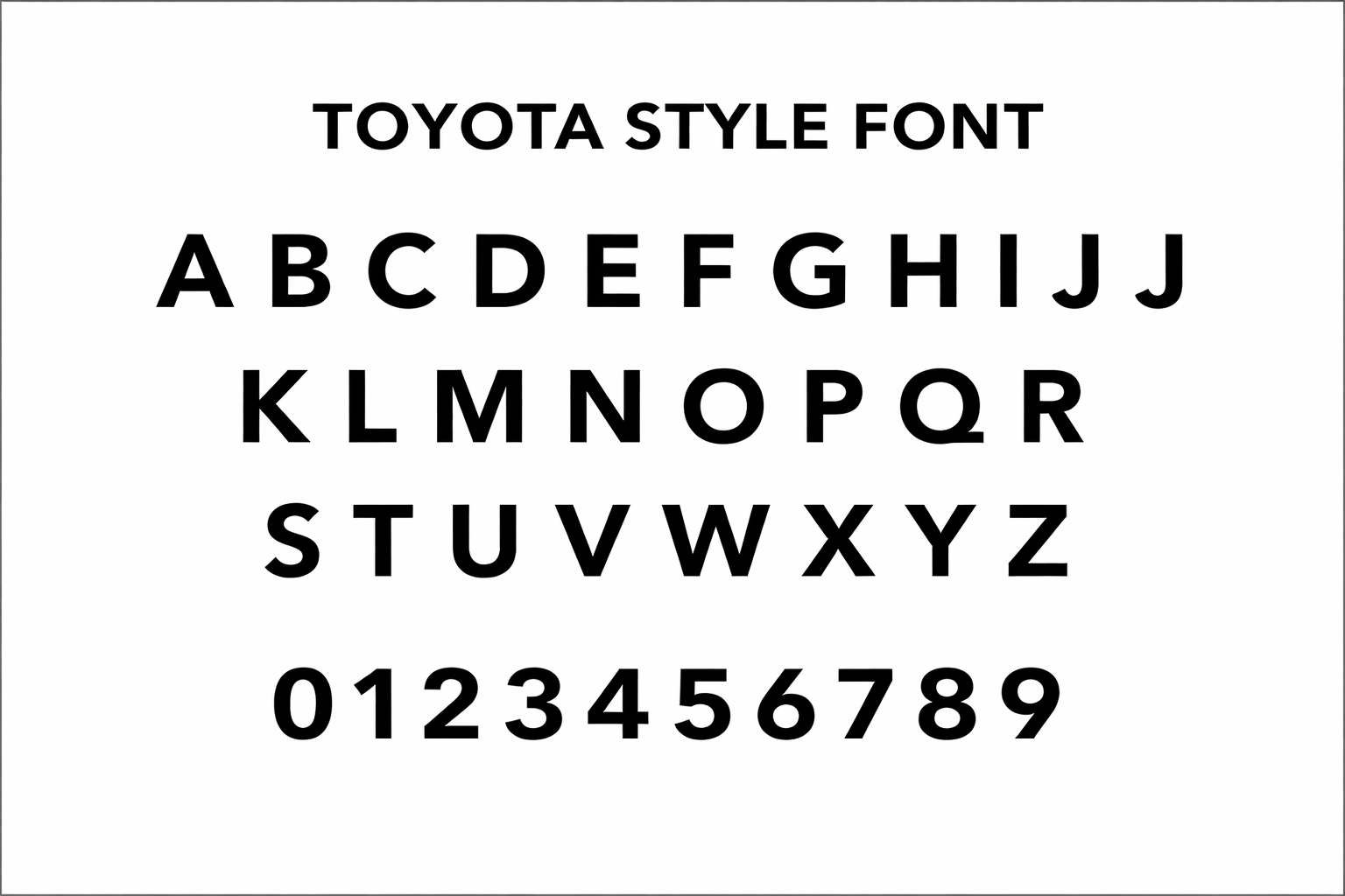 Door Logo Inserts - 2024+ Tacoma / 2025+ 4Runner