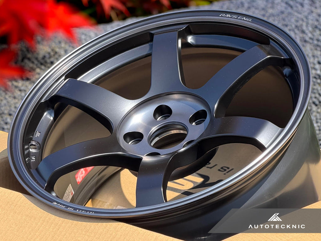 Volk Racing TE37 Saga SL M-Spec 18x9.5 +39 5x114.3 Pressed Black (Set of 4)