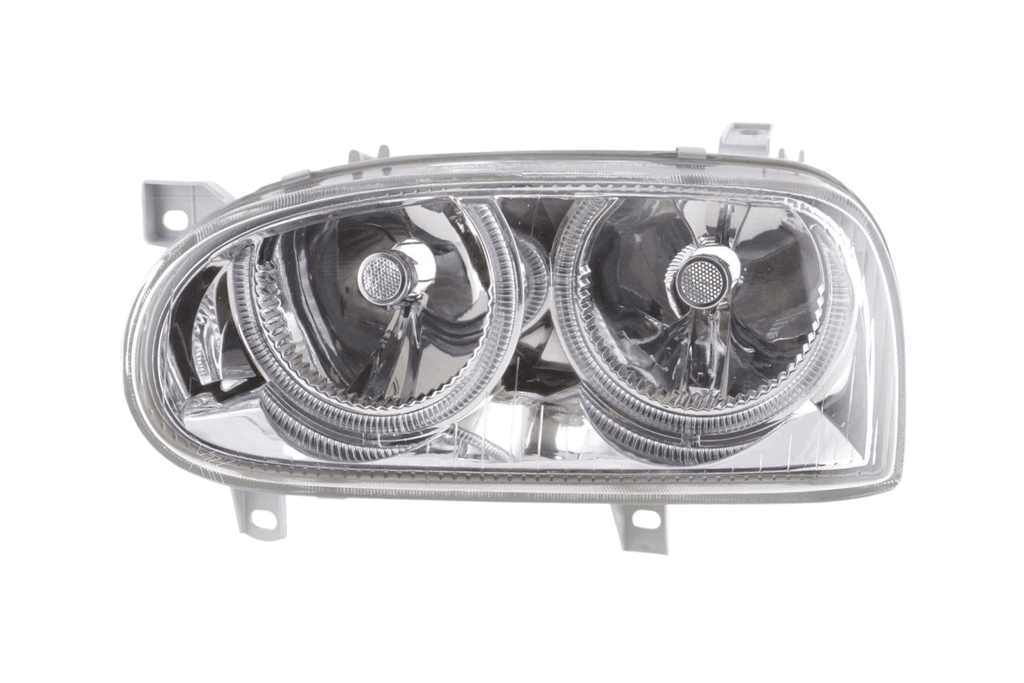 Volkswagen Golf 3 Type 1 HXO, 1 EXO Chrome Angel Eye Headlights (1991-1997)