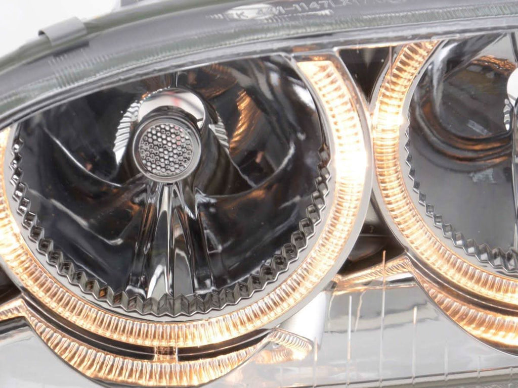 Volkswagen Golf 3 Type 1 HXO, 1 EXO Chrome Angel Eye Headlights (1991-1997)