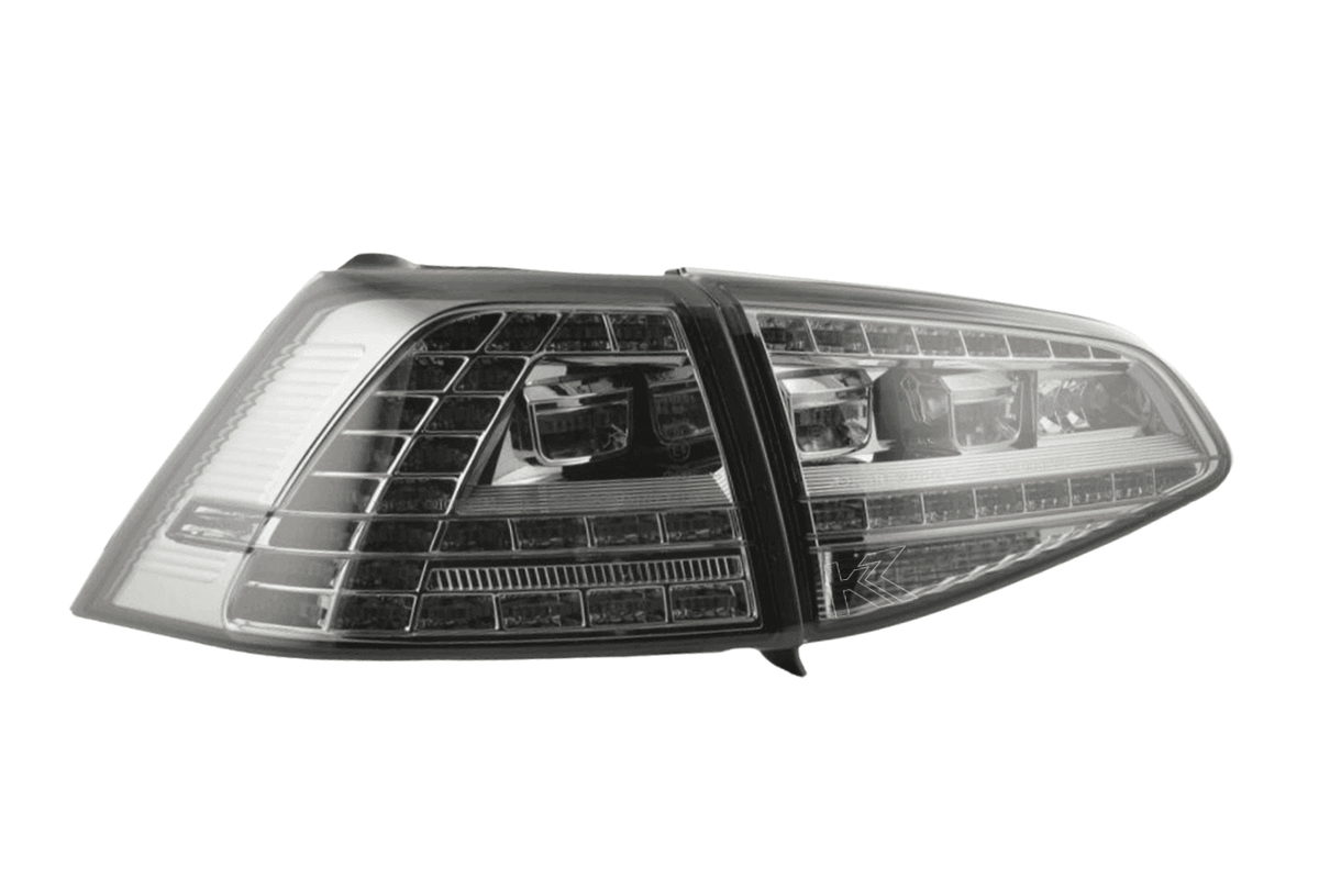 Volkswagen MK7 Golf/GTI/R - Chrome/Smoke LED Tail Lights For Halogen Models (2012-2017)