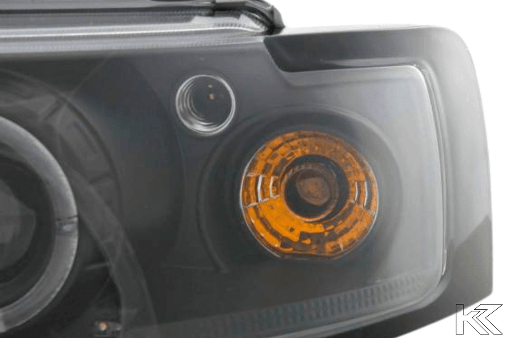 Volkswagen Passat Type 3B 97-00 Black Headlight Set (1997-2000)