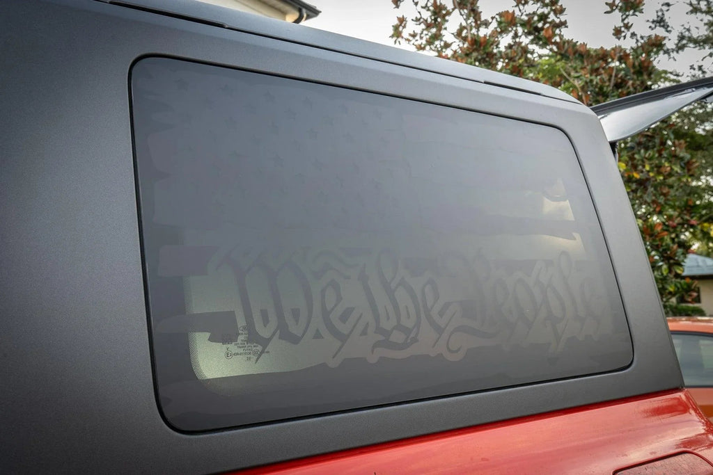 Stealth Clear Hardtop Side Window Overlays - 2021+ Bronco 4 Door