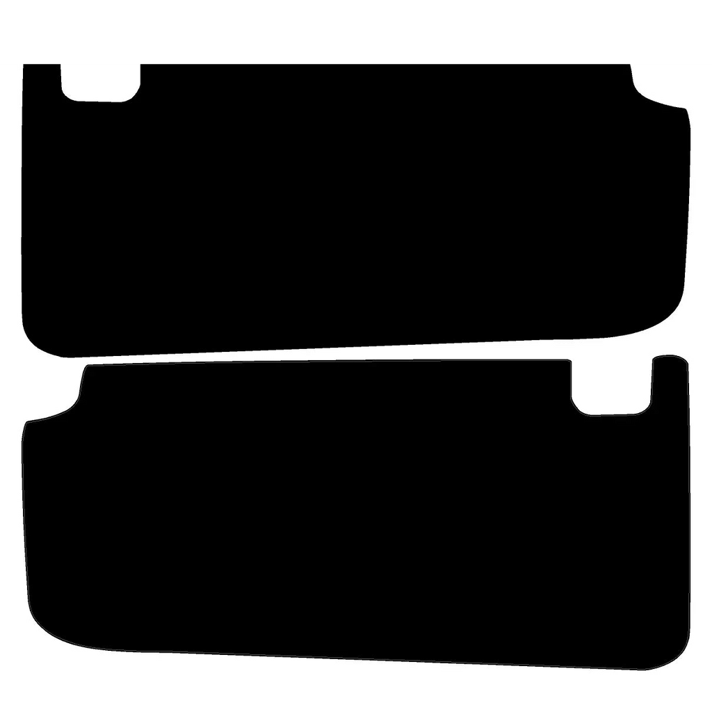 Freedom Series Sun Visor Overlays - 2018+ Wrangler JL / Gladiator JT